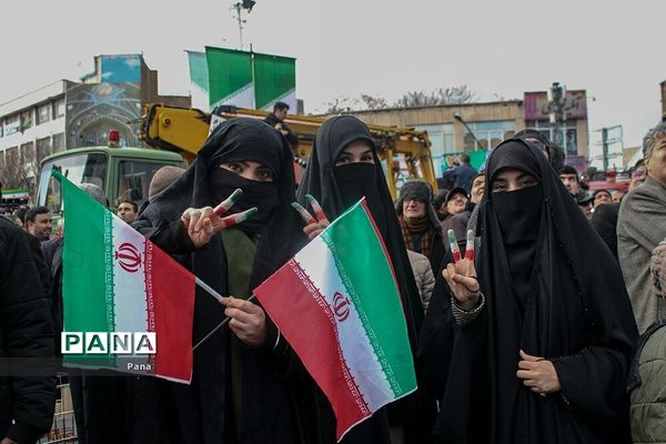 راهپیمایی 22 بهمن ماه در تبریز-2