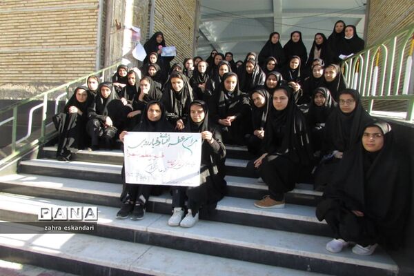 غبار روبی گلزار شهدا شهرستان نی ریز