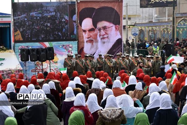 راهپیمایی 22 بهمن در کرمانشاه