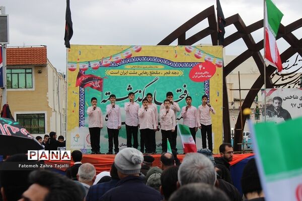 راهپیمایی 22 بهمن در سمنان- 1
