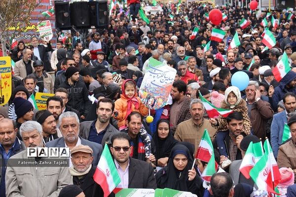 راهپیمایی 22 بهمن در سمنان- 1