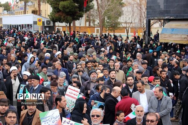 راهپیمایی 22 بهمن در سمنان- 2