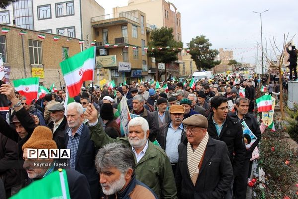 راهپیمایی 22 بهمن در سمنان- 2