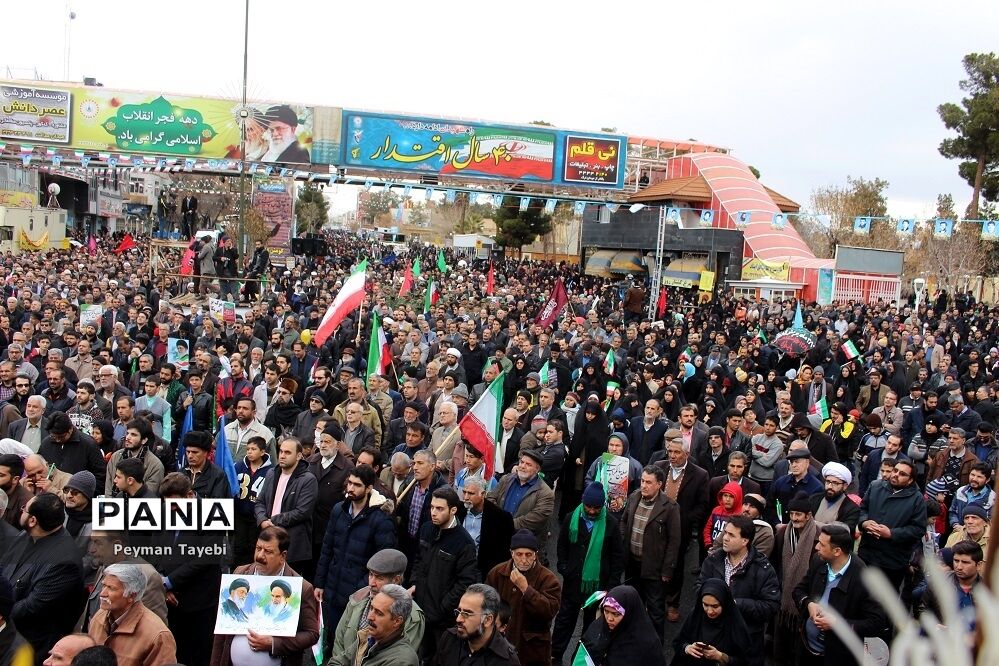 راهپیمایی 22 بهمن در سمنان- 2
