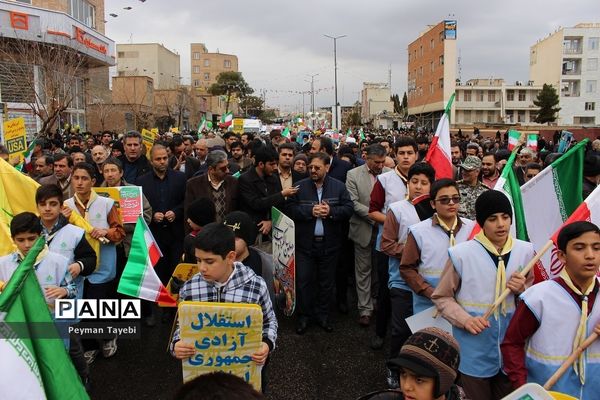 راهپیمایی 22 بهمن در سمنان- 2