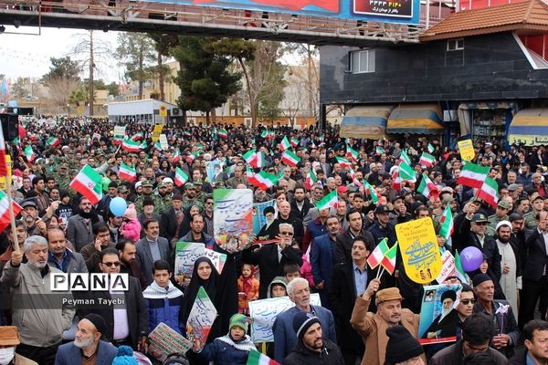 راهپیمایی 22 بهمن در سمنان- 2