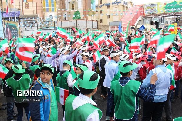 راهپیمایی 22 بهمن در سمنان- 2