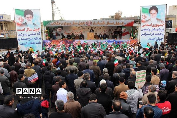 راهپیمایی 22 بهمن در سمنان- 2