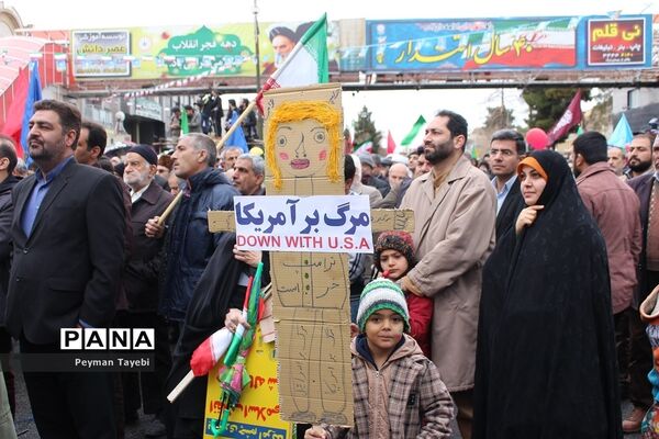 راهپیمایی 22 بهمن در سمنان- 2