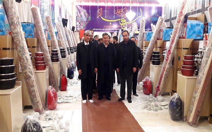 افتتاح چهارمین نمایشگاه جهیزیه در مراغه