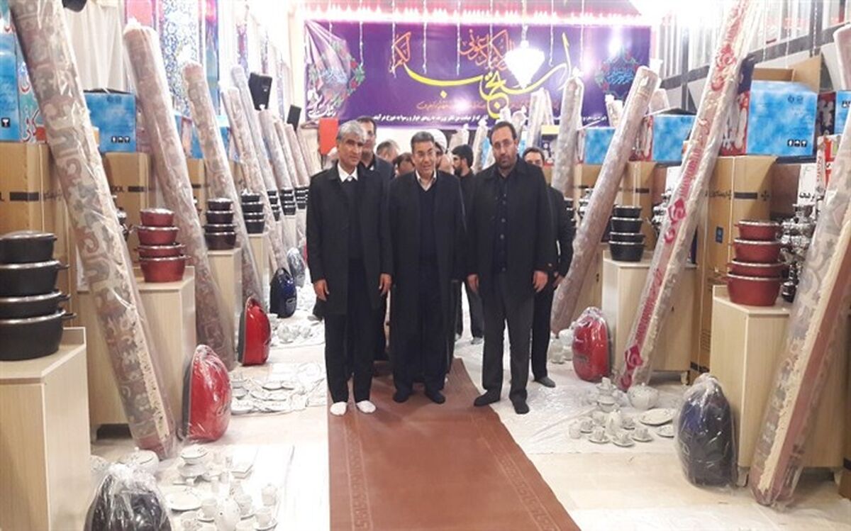 افتتاح چهارمین نمایشگاه جهیزیه در مراغه