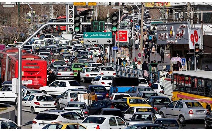 وضع ترافیک صبحگاهی معابر بزرگراهی پایتخت