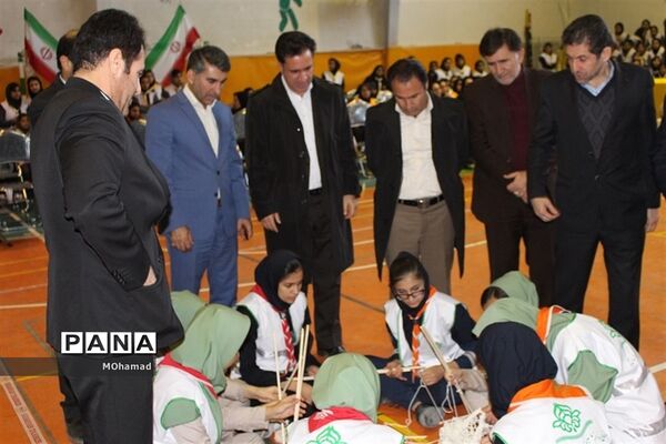 برگزاری مانور تشکیلاتی در همایش یاوران انقلاب