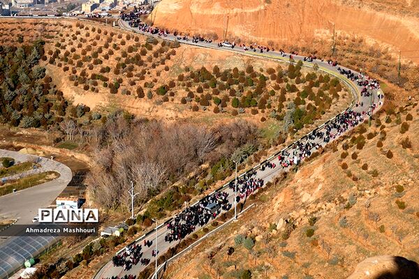 همایش بزرگ کوهپیمایی دانش‌آموزان دختر نواحی پنجگانه تبریز