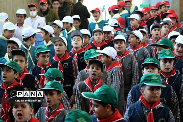 برگزاری مانور تشکیلاتی یاوران انقلاب در چهاردانگه