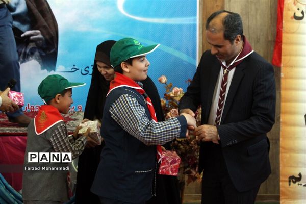 برگزاری مانور تشکیلاتی یاوران انقلاب در چهاردانگه