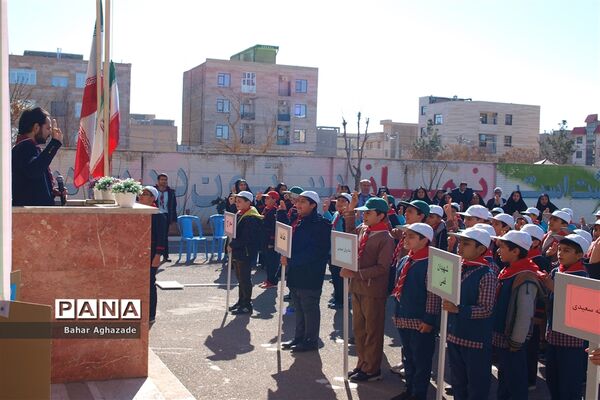 مانور تشکیلاتی یاوران انقلاب در فشافویه