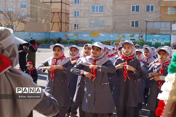 مانور تشکیلاتی یاوران انقلاب در فشافویه