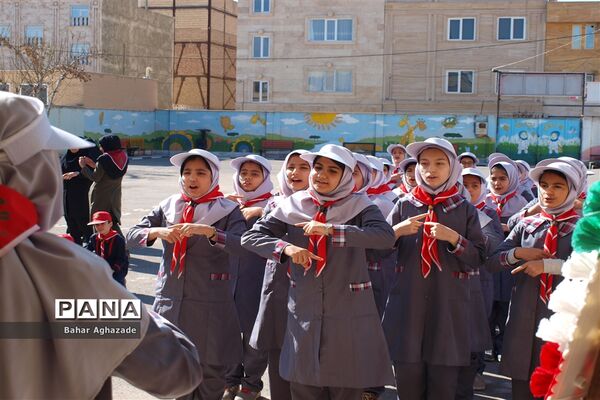 مانور تشکیلاتی یاوران انقلاب در فشافویه