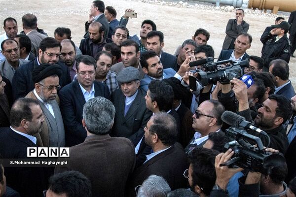 آغاز عملیات انتقال آب خلیج فارس به لامرد