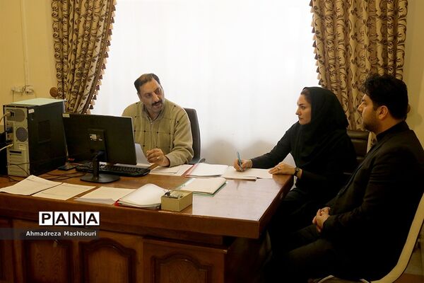نظارت و بازدید معاون سازمان دانش‌آموزی کشور و هیئت همراه از ساختمان اداری سازمان دانش‌آموزی استان آذربایجان‌شرقی