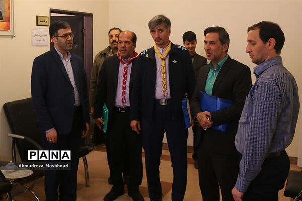 نظارت و بازدید معاون سازمان دانش‌آموزی کشور و هیئت همراه از ساختمان اداری سازمان دانش‌آموزی استان آذربایجان‌شرقی