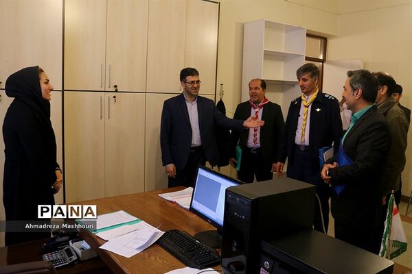نظارت و بازدید معاون سازمان دانش‌آموزی کشور و هیئت همراه از ساختمان اداری سازمان دانش‌آموزی استان آذربایجان‌شرقی