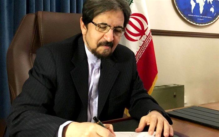 سخنگوی وزارت خارجه درگذشت دکتر یدالله ثمره را تسلیت گفت