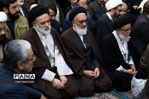 برگزاری مراسم سوگواری حضرت آیت الله مؤمن در مسجد اعظم قم