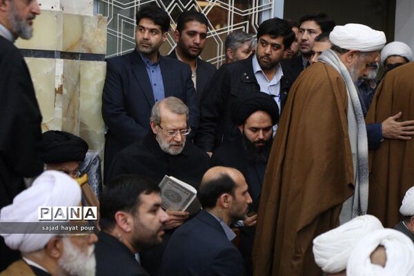 برگزاری مراسم سوگواری حضرت آیت الله مؤمن در مسجد اعظم قم
