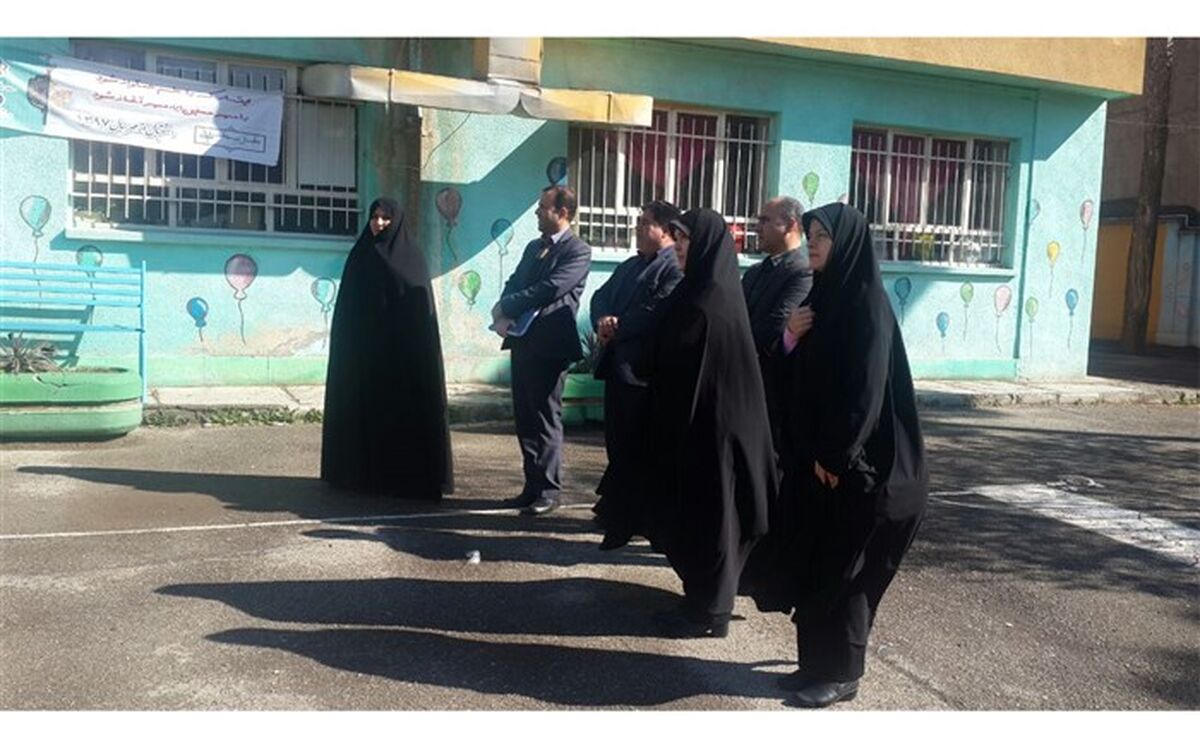 بازدید معاون پژوهش اداره کل آموزش و پرورش شهرستان های استان تهران از چهاردانگه