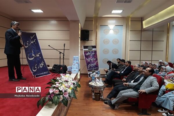 همایش پیشتازان در آموزشگاه تمام تشکیلاتی شهید عین آبادی شهرستان فیروزه