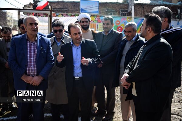 مراسم کلنگ زنی دارالقرآن کوثر ناحیه دو تبریز