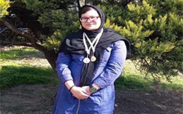 درخشش دانش آموز با نیاز ویژه کردستانی در رقابت های شنای قهرمانی نابینایان کشور