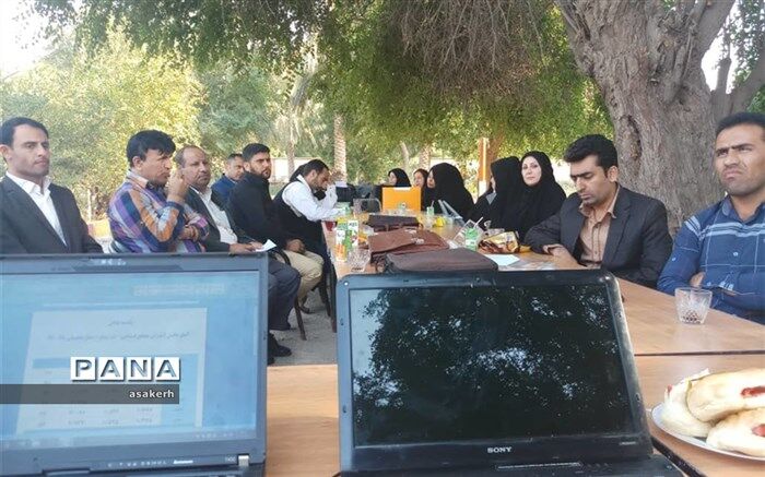 نتایج ارزشیابی نوبت اول مدارس مقطع ابتدایی شادگان  مورد تجزیه و تحلیل قرار گرفت