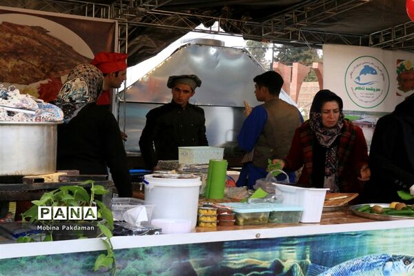 جشنواره عرضه و طبخ آبزیان در ساری