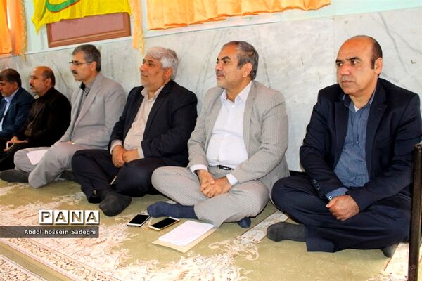 مراسم هفته گرامیداشت تربیت اسلامی و امور تربیتی در آموزش و پرورش استان بوشهر