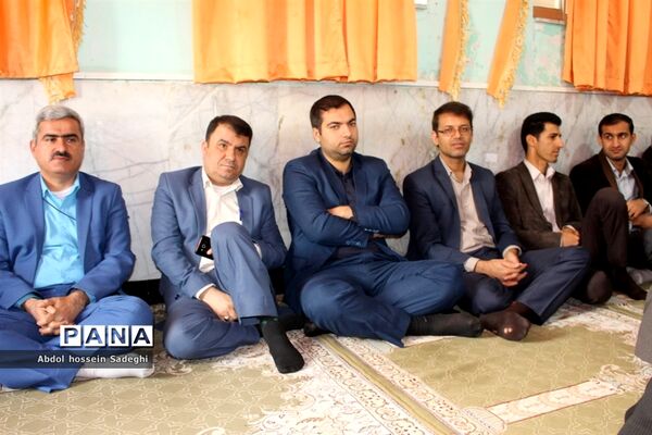 مراسم هفته گرامیداشت تربیت اسلامی و امور تربیتی در آموزش و پرورش استان بوشهر