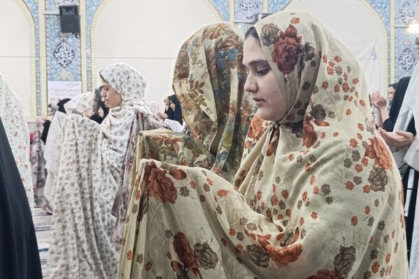 قرار آسمانی در اعتکاف نیشابور