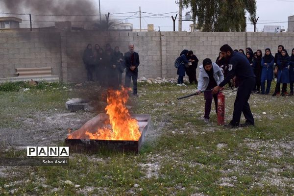 برگزاری اردو آمادگی دفاعی در گله دار