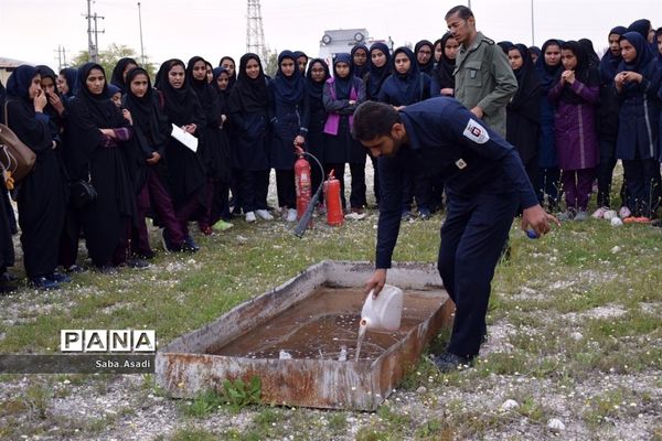 برگزاری اردو آمادگی دفاعی در گله دار