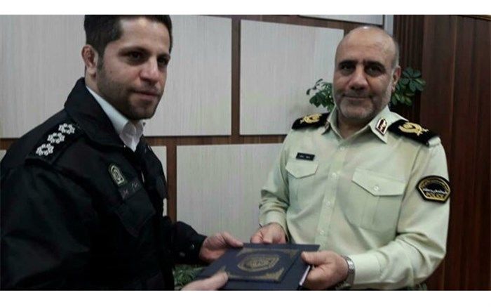 تقدیر پلیس از مأمور ماجرای فرهاد مجیدی + تصویر