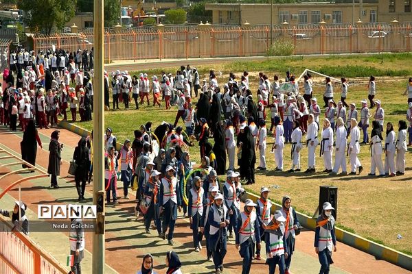 مانور مشترک 2000نفری یاوران انقلاب نواحی یک و سه اهواز، کارون و باوی -2