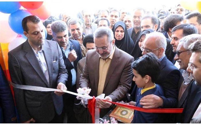 با حضور وزیر آموزش‌وپرورش مرکز آموزشی، رفاهی فرهنگیان شهر مبارکه افتتاح شد