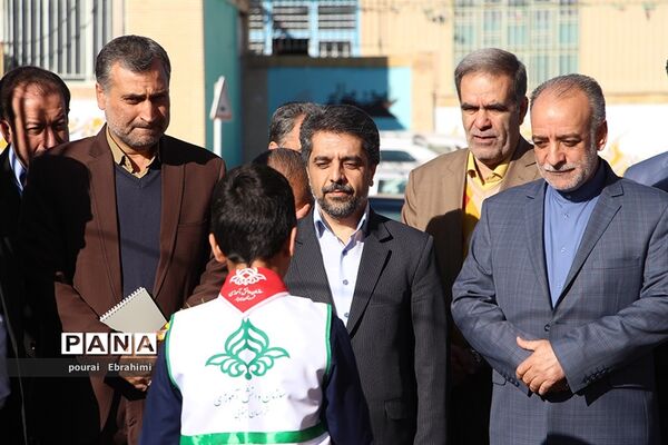 جشن نیکوکاری دردبستان پسرانه سما شهرستان بیرجند