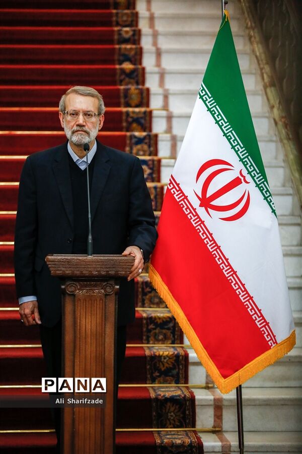 دیدار علی لاریجانی با رئیس مجلس عراق