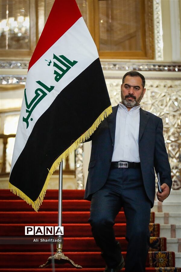 دیدار علی لاریجانی با رئیس مجلس عراق