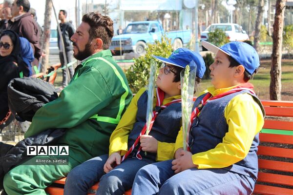 مراسم روز درخت کاری در شهرقدس