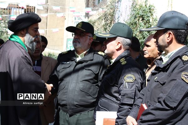 ملاقات مردمی فرمانده انتظامی غرب استان تهران در شهرقدس
