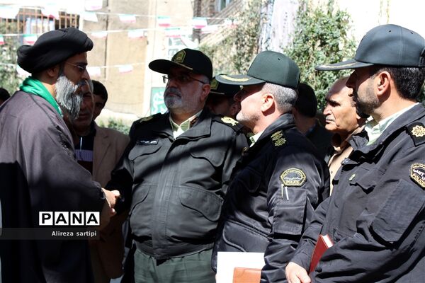 ملاقات مردمی فرمانده انتظامی غرب استان تهران در شهرقدس